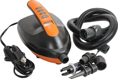 Image de Pompe électrique - compresseur MASTER pour paddle et airtrack à 12 V - 16 PSI