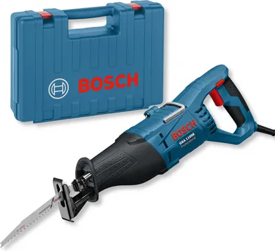 Imagen del producto de Sierra sabre profesional Bosch GSA 1100 E, suministrada en maletín