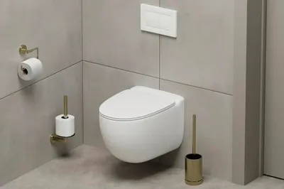 Obrázek produktu pro Set WC štětky REIKA SAKU zlatá