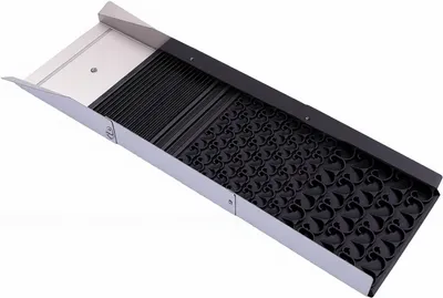 Productafbeelding van Goudsluiskast Opvouwbaar - Goudpan Sluisbak - Goud Prospectie - Efficiënte Goudopvang - 43 x 39 x 14 cm - Aluminium