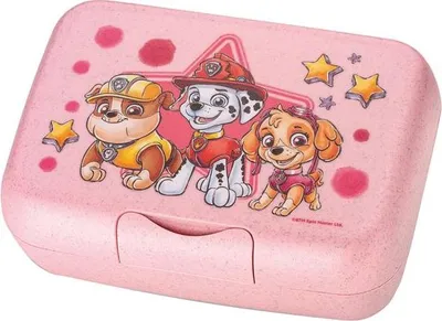 Image de Boîte à Goûter / Lunchbox Enfant - Pat Patrouille Rose - Koziol