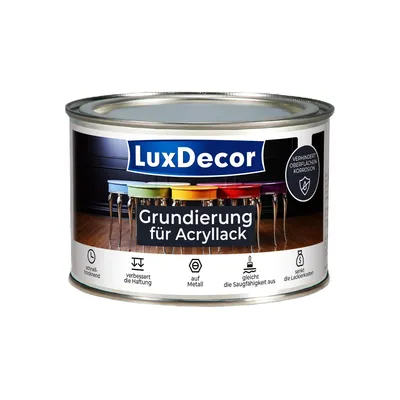 Produktbild von Grundierung für Acryllack Weiß 400ml Haftgrund Spielzeuge Metall Möbel Holz