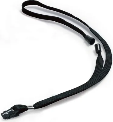 Immagine prodotto di DURABLE Cordoncino in tessuto 10 con clip in plastica, 10 pezzi, Nero, 811901
