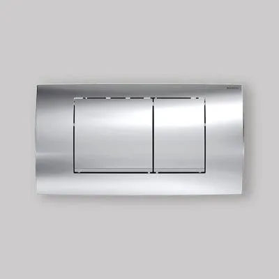 Immagine prodotto di Placca Di Comando Twinline 30 Cromo-Satinato-Cromo