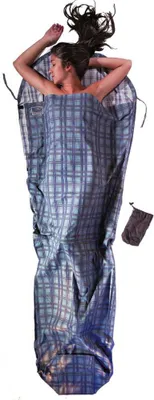 Produktbild von Cocoon Baumwoll-flanell-mumienfutter Blau 241 x 90-56 cm Blau 241 x 90-56 cm