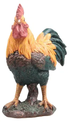 Produktbild von Hahn/Gartenfigur - innen/ausen - 20 x 12 x 23 cm - Tier-Gartenfiguren