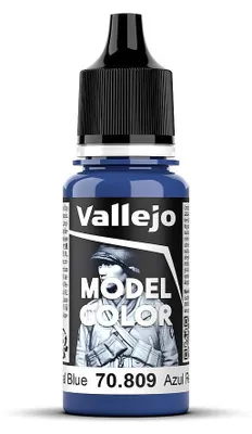 Obrázek produktu pro Vallejo 70.809, 17 ml, Modrá, Matný, Láhev