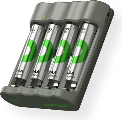 Obrázek produktu pro GP ReCyko B441 4portová USB nabíječka včetně 4xAAA NiMh 850mAh