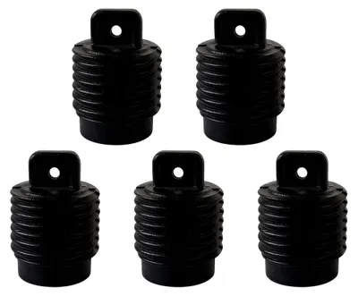 Produktbild von 5 x Illu-Endkappen Schwarz für Illu-Lichterkette