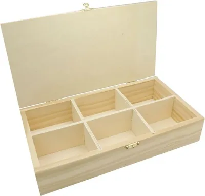 Produktbild von Tee- und Kräuterteedose - 30 x 16 x 6 cm