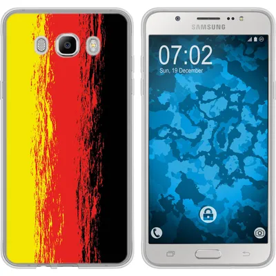 Produktbild von PhoneNatic Case kompatibel mit Samsung Galaxy J7 (2016) J710 Silikon-Hülle WM Deutschland M6