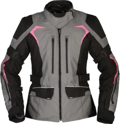 Produktbild von Modeka Elaya Lady Textiljacke Damen grau/schwarz 36