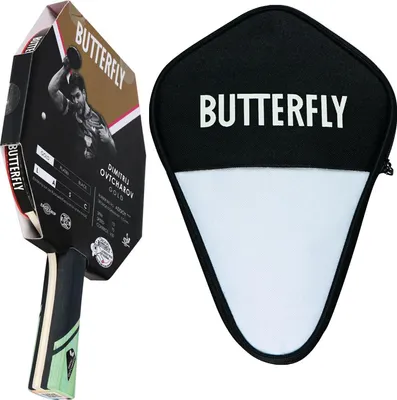 Produktbild von Butterfly 1x Dimitrij Ovtcharov Gold Tischtennisschläger + Tischtennishülle