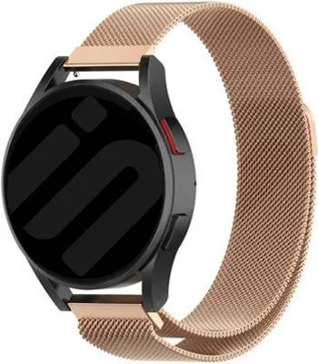 Produktbild von Strap-it Samsung Galaxy Watch 6 - 40mm Milanese Armband (Roségold)
