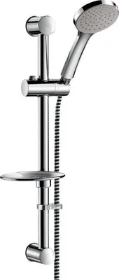 Image de Garniture de douche Delabie monojet avec barre de douche D25mm