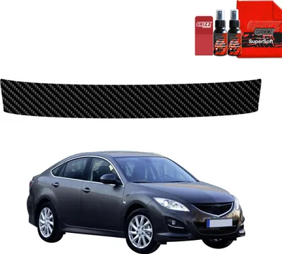 Image de Film de protection en carbone Grizz Protector pour seuil de chargement - Mazda 6 2 Berline 4D (2010-2013)