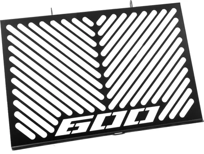 Obrázek produktu pro ZIEGER kryt chladiče kompatibilní s Honda CB 600 Hornet designové logo černá