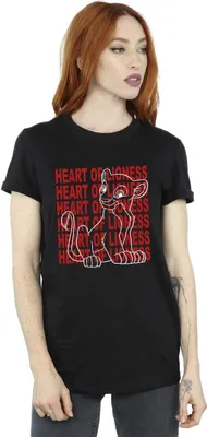 Produktbild von Disney - "The Lion King Heart Of A Lioness" T-Shirt für Damen BI29372 (XL) (Schwarz)