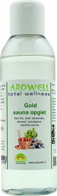 Zdjęcie produktu dla Arowell - Sauna Gold Koncentrat naparu do sauny - 100 ml.