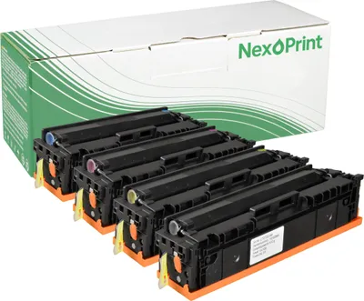 Produktbild von Toner kompatibel zu HP CF533A-33A 205A Mehrfarbig Color LaserJet Pro M180n, Pro M181fw, Pro M154a, Pro M154nw