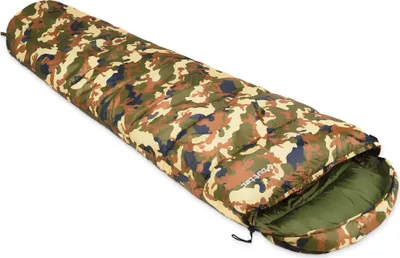 Obrázek produktu pro Outtec® spací pytel, spací pytel, mumiový spací pytel - délka 210 cm, 1,35 kg, malé balení - dekový spací pytel pro děti a dospělé - outdoor camping