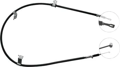 Produktbild von Seilzug Feststellbremse 1.695 mm Scheibenbremse A.B.S. für u.a. NISSAN MAXIMA