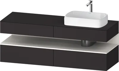 Produktbild von DURAVIT QA4778084800000 QTG KWTU WH Ek. 1600x550x600 Gt Smt H