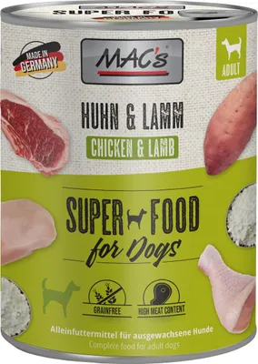 Immagine prodotto di MACs Dog Pollo & Agnello 800gx6