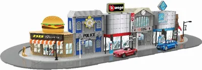 Zdjęcie produktu dla City Bburago 1:43 posterunek policji