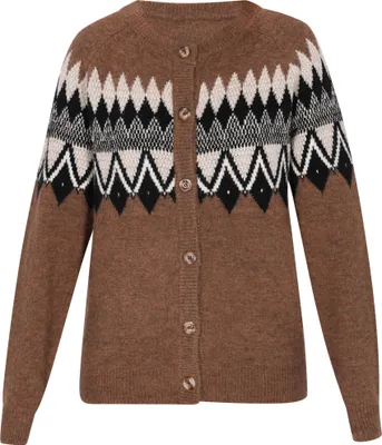 Immagine prodotto di Maglione da donna IMALA, color cammello, multisfumato. Taglia M/L