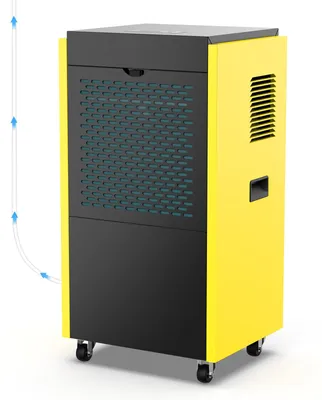 Productafbeelding van Bouwdroger ontvochtiger - 90 liter per dag - Met pomp - Tot 260 m²