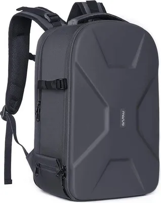Produktbild von Kamerarucksack Schwarz für SLR-Kameras, Laptopfach 13-16 Zoll, 44x30x19 cm