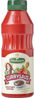 Produktbild von Oliehoorn Currysaus 465 ml – Würzige, cremige Curry-Sauce für Pommes & Fleisch
