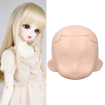 Produktbild von Leerer Puppenkopf für 1:12-Ball-Jointed-Dolls zum Selberbemalen – Exquisiter, abnehmbarer Puppenkopf aus Kunststoff