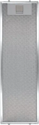Image de Filtre à grille métallique Filtre à graisse rectangulaire métal 512x160mm Hotte aspirante Electrolux AEG 4055344149 avec déverrouillage d'un côté df efp