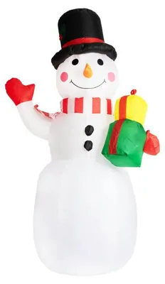 Immagine prodotto di APT DA798 Pupazzo di neve gonfiabile LED, 150 cm