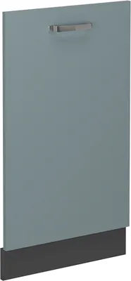 Produktbild von Geschirrspülblende Vicco R-Line Blau-Grau 45 cm ohne Arbeitsplatte, Model 54483