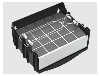 Produktbild von Bosch DWZ0XX0J5, Filter für Dunstabzugshaube, Schwarz, Bosch, 26 mm, 1,55 kg, 355 mm