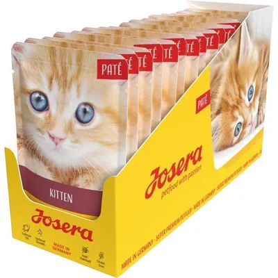 Produktbild von Josera Paté Kitten 85 g, Kitten, jede Rasse, Huhn, 85 g, Getreidefrei