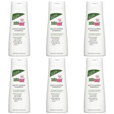 Produktbild von 6 x Sebamed Anti-Schuppen-Shampoo 200ml Flasche