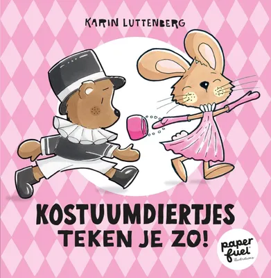 Productafbeelding van Kostuumdiertjes tekenen - Creatieve tekenactiviteit voor kinderen