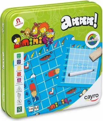 Obrázek produktu pro Hra pro vzdělávání dětí Cayro Arrr! 19 x 19 x 3,5 cm 8 kusů