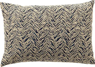 Produktbild von Dutch Decor Outdoor Kissenbezug Geometric Augusta 40x60 cm Blau