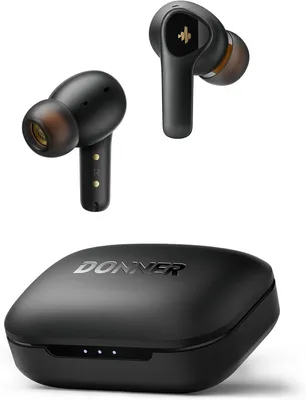 Produktbild von mit Geräuschunterdrückung, In Ear Kopfhörer mit 12mm Audiotreiber, intensiver Bass, Noise Cancelling mit 4 Mikrofone, 32 Std Akku, Bluetooth 5.2