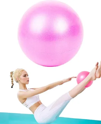 Produktbild von Pilatesball, klein, 25 cm, platzsicher, rutschfest, Pilatesball, für Yoga, Zuhause, Fitness, Gleichgewichtstraining