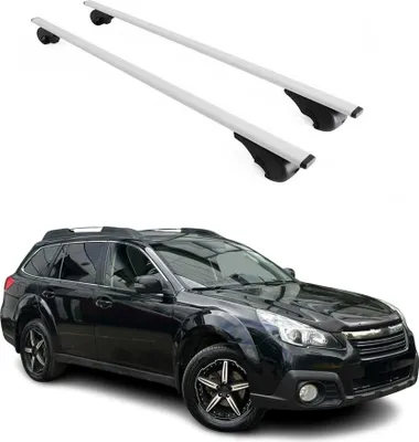 Produktbild von Dachquerträger für Subaru Outback, Baujahre 2009-2014, Farbe: Silber