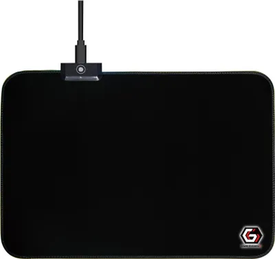 Zdjęcie produktu dla GEMBIRD Gembird MP-GAMELED-M podkładka pod mysz Gamingowa podkładka pod mysz Czarna
