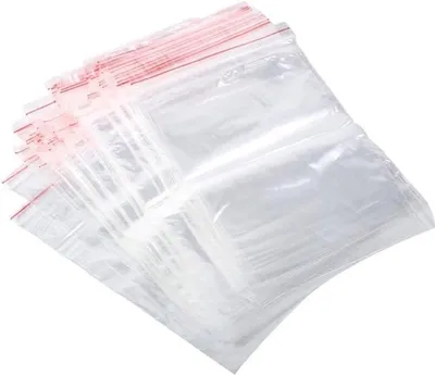 Set von 100 Kunststoffverschlussbeuteln 10 x 15 cm für Lagerung, Organisation und Schutz