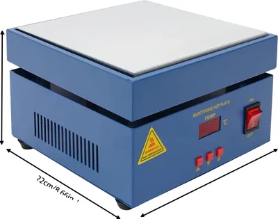 Produktbild von Lötstation, hochpräzise Temperaturregelung, langlebiges Design, Blau