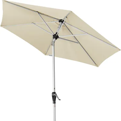 Produktbild von Doppler Active Auto Tilt 320 Sonnenschirm 5 Farben ø 320 cm Mittelmastschirm 434437 820 Natur